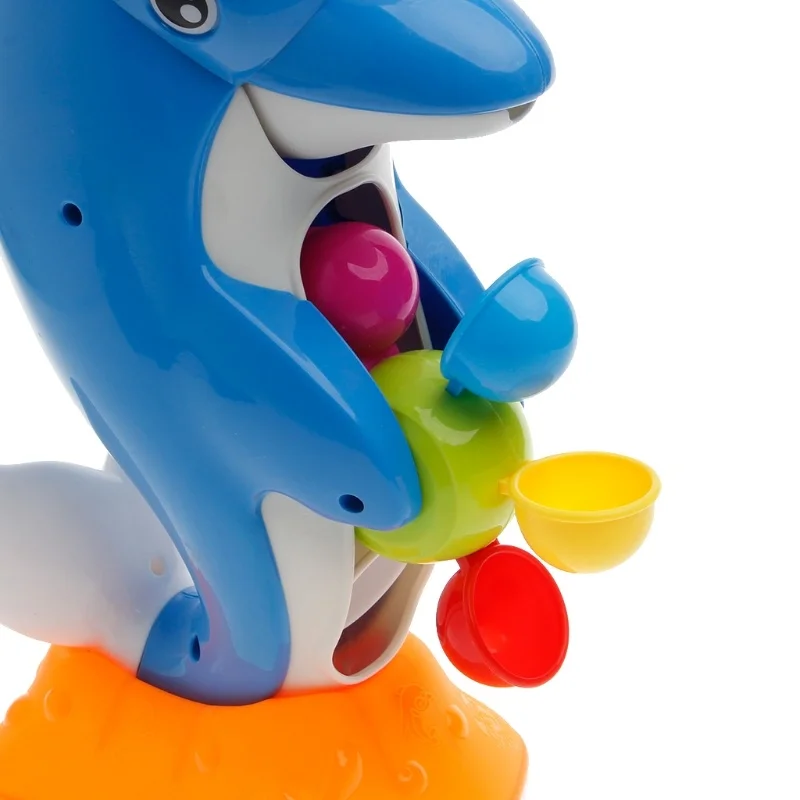 Cute Dolphin Bath Shower Wheel Toy Baby Kids Water Spraying Tool Bathroom Gift Children's Cute Dolphin Bath Toys Cute Dolphin Bath Shower Wheel Toy Baby Kids Water Spraying Tool Bathroom Gift Children's Cute Dolphin Bath Toys