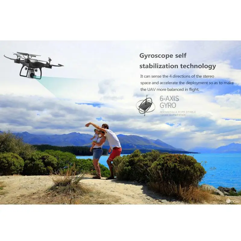 WiFi FPV RC Drone Camera Optical Flow HD Camera Aerial Video RC Recording Aircraft Toys Remote Control Aerial Photography Drone