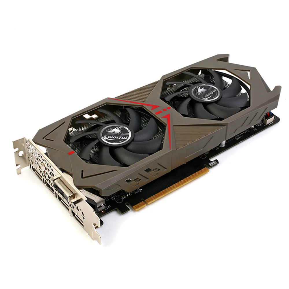 Красочная видеокарта NVIDIA GeForce GTX 1060 GPU 6 ГБ 192bit GTX1060 GDDR5 PCI-E X16 3,0 графическая карта для игрового компьютера