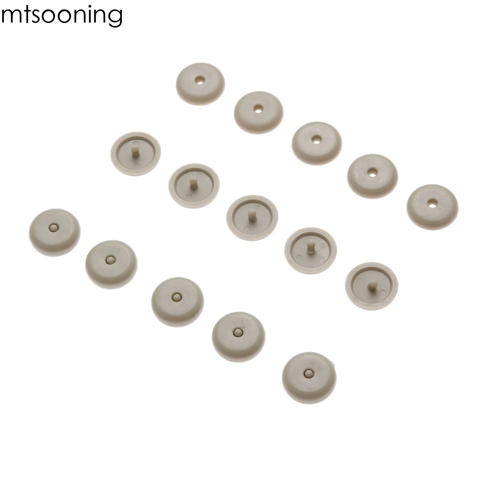 

mtsooning 10Pairs Plastic Car Safety Seat Belt Stopper Car Parts Spacing Limit Buckle Clip Retainer Seatbelt Stop Button
