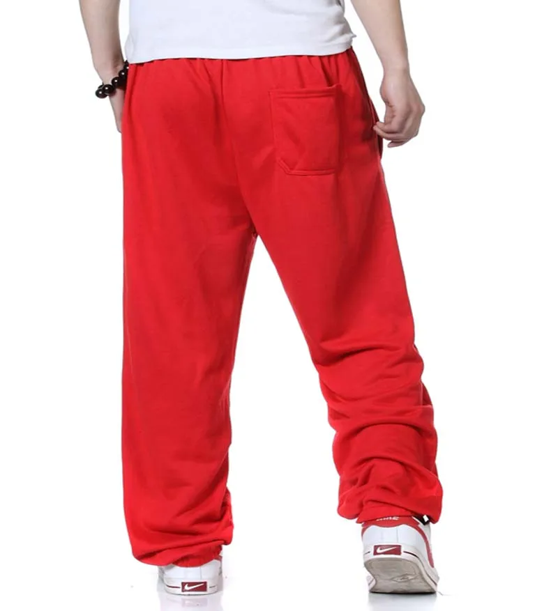 New Fashion Sweat Pants Hip Hop Men Joggers Track Pants Fromal Dress Casual Loose Baggy Cotton Trousers Male Clothes Sweatpants best sweatpants for men Sweatpants