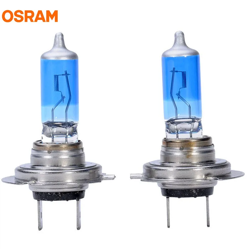 OSRAM H7 12 В 55 Вт 5000K 62210CBA PX26d холодный синий ADVANCE ксеноновая галогенная лампа для автомобильных фар Hi/lo луч больше яркости пара