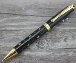 Jinhao 500 высокое качество металл шариковая ручка роскошные золотой клип Ручка-роллер с 0,7 мм черные чернила заправка Бесплатная доставка