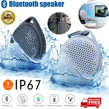 

Portable Wireless Bluetooth Speaker Waterproof Bass Stereo Speaker Music Player Speakers