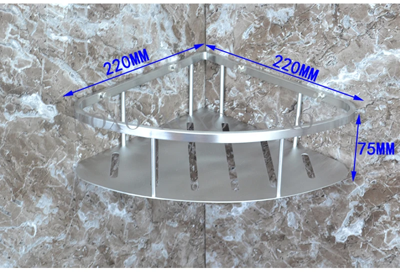 XOXO полка аксессуары для ванной комнаты аппаратные Висячие мешочки полка 304 нержавеющая сталь 4131