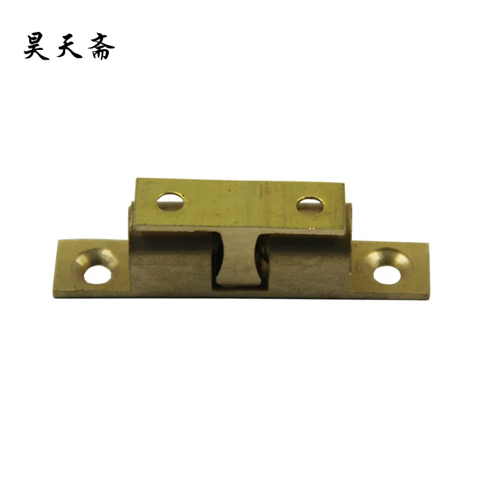 [Haotian vegetarian] antique copper bump cards / antique furniture copper fittings long 5cm / beads touch HTL-040