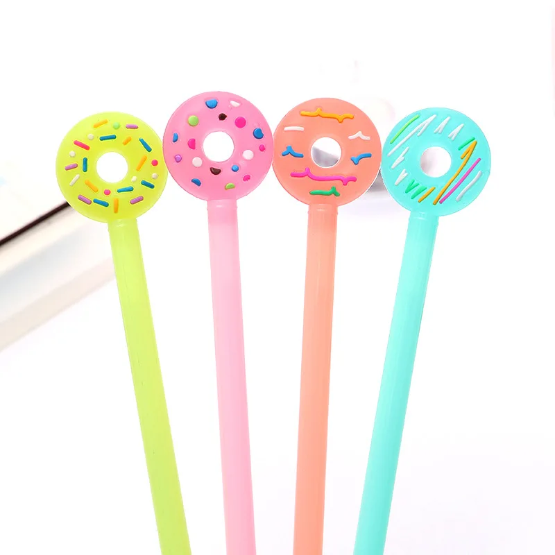 

1pcs Sell Doughnut Ballpoint Pens Student Ball Point Pen School Office Supplies Learning Stationery Wholesale