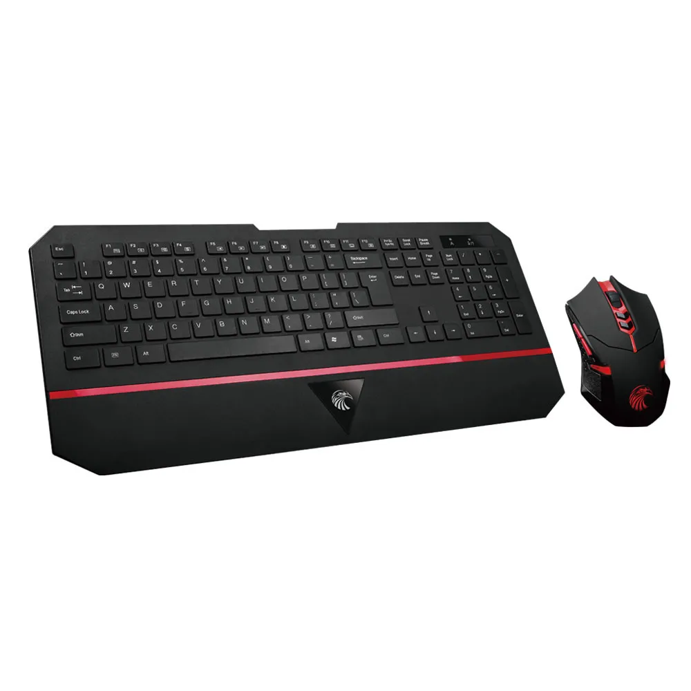 E-element 무선 키보드 및 마우스 게임용 키보드 인체 공학 2.4 ghz 광학 e780 전문 pc 게이머 플레이어 z6 용 침묵