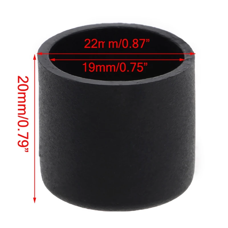 

4 Pcs Chair Ferrule 19mm 3/4" Bottom Protector Furniture Table Feet Leg Tip End #Aug.26