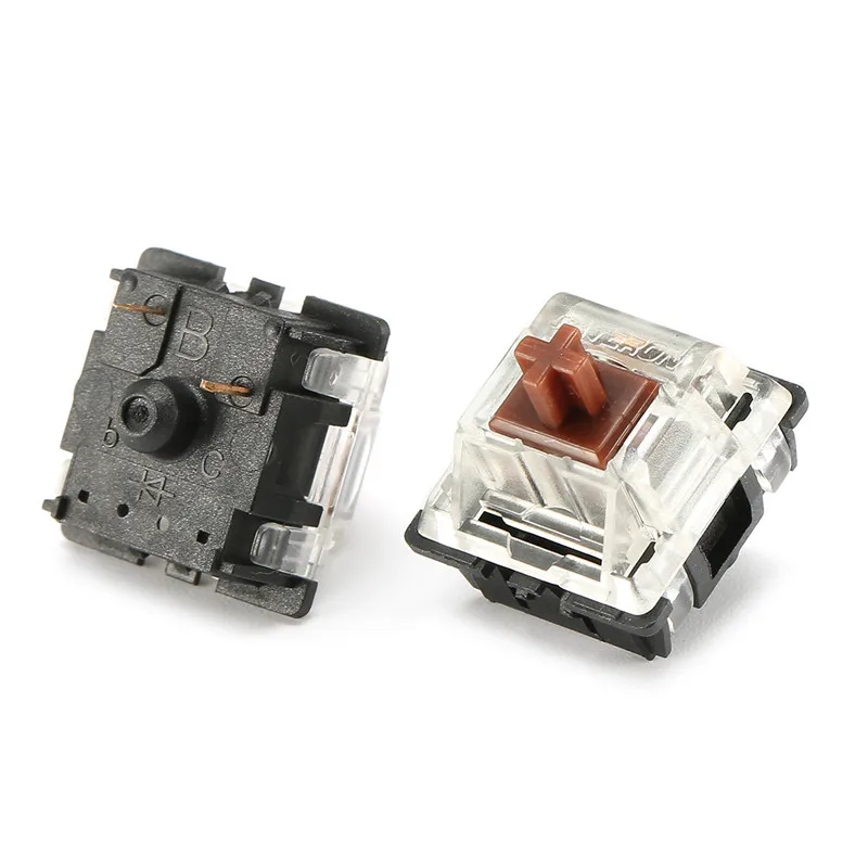 10 шт. 3 Pin KeyCaps коричневый переключатель механический клавиатуры для Cherry MX