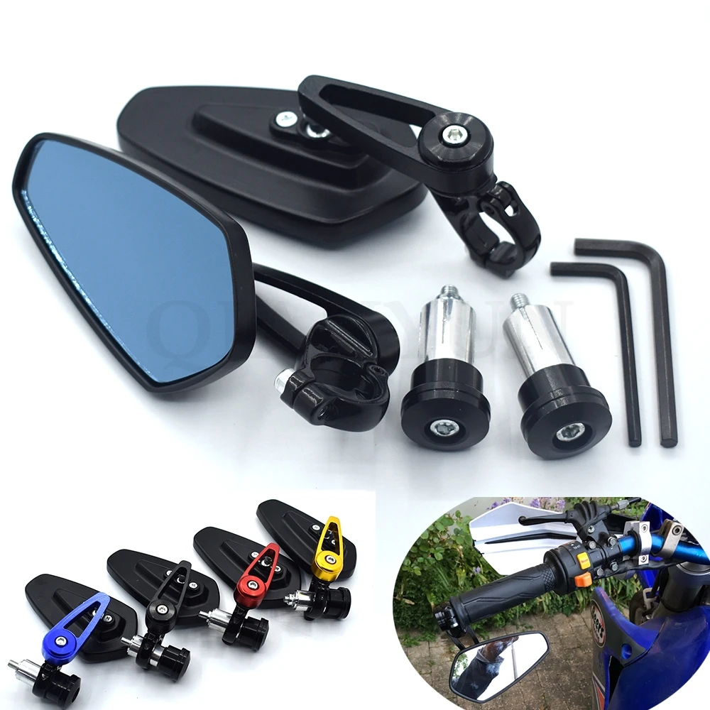 

Universal Motorcycle 7/8" 22mm handlebar end side rearview mirror for BMW K1600 K1200R K1200S R1200R R1200S R1200ST R1200GS