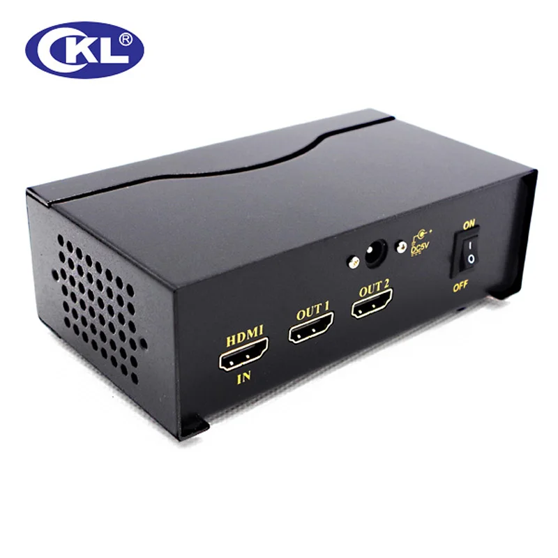 CKL HD-92 1x2 2 порта HDMI сплиттер Поддержка 1,4 V 3D 1080 P для ПК монитора