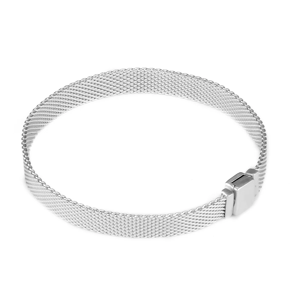

925 Sterling Silver Reflexions Bracelet Fit Reflexions Charm Jewelry For Women Making Bracelet