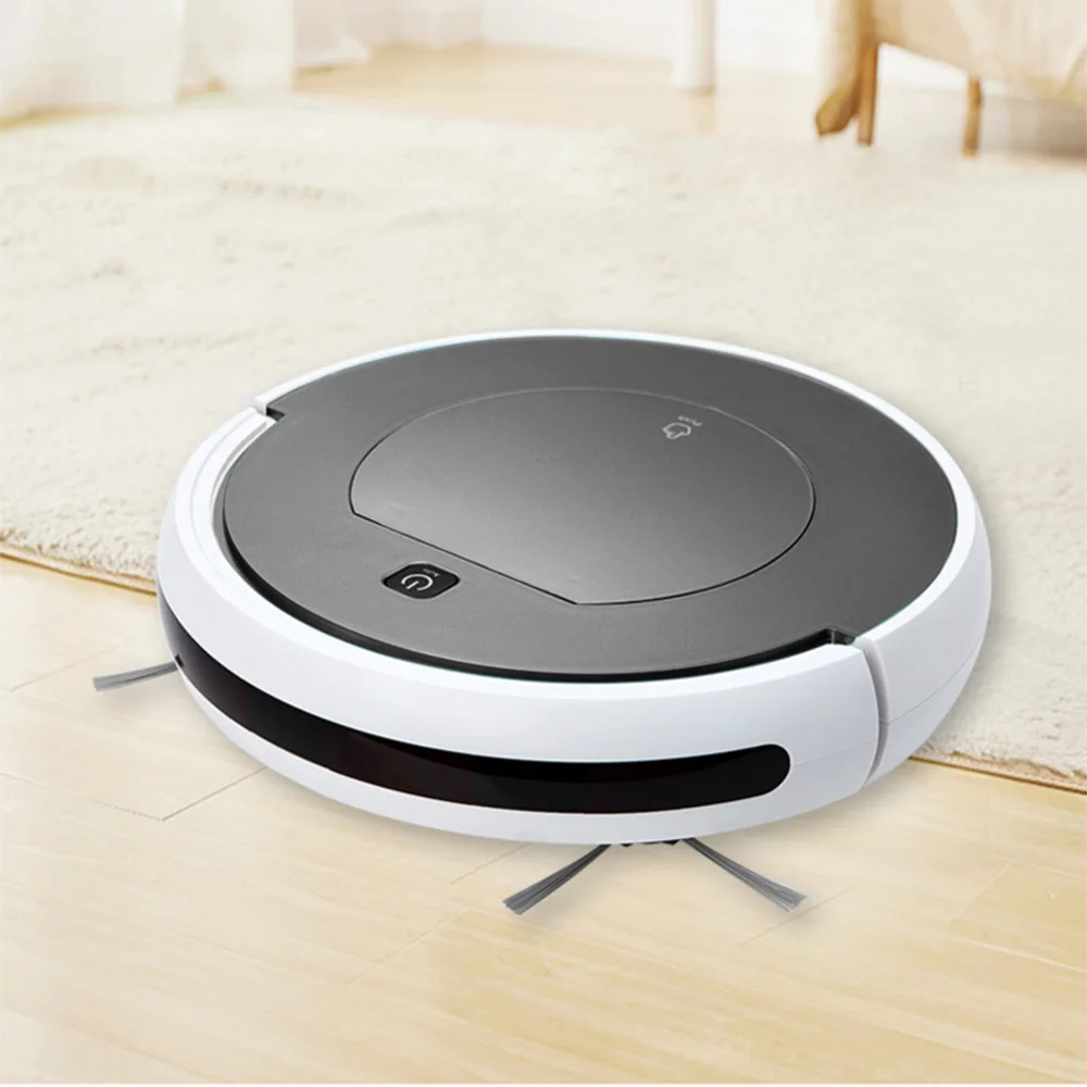 

Robot Vacuum Cleaner Home Robotic Vacuum Cleaner Clean Sweeping Machine Intelligent Infrared Remote Control with 1000PA Suction