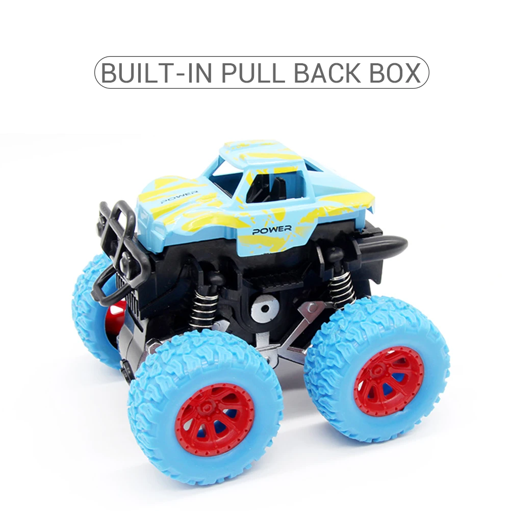 1 шт мини 4WD инерции вращающийся автомобиль игрушки для детей трения Мощность Off