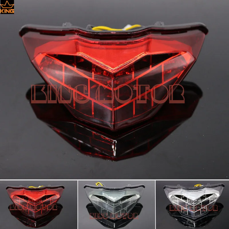 

For KAWASAKI NINJA 250/300 Z250 2013-2016 Motorcycle Accessories Integrated LED Tail Light Turn signal Blinker Red
