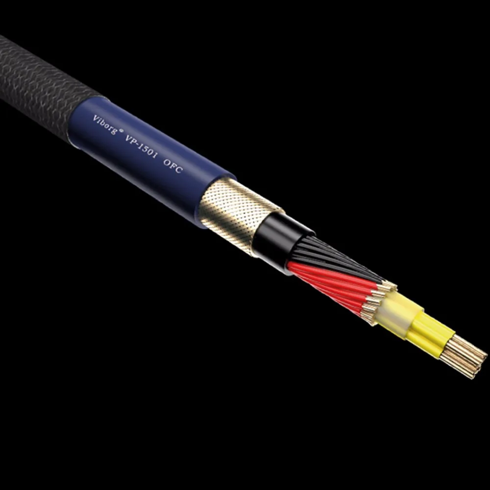 Najtaniej Viborg XHi End Hifi moc dźwięku kabel zasilający z wtyczką ue usa