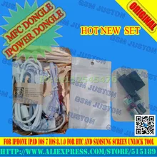 MFC Dongle+ Ipower dongle+ 3 в 1 otg кабель для Iphone Ipad IOS 7 IOS 8.1.0 для iCloud для htc и samsung инструмент разблокировки экрана