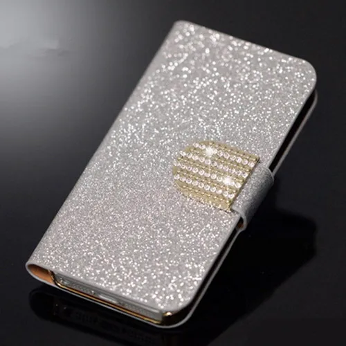 Чехол-кошелек для Galaxy j5, флип-чехол для телефона s из искусственной кожи, чехол для samsung Galaxy J5 J530F/DS 530 J530 SM-J530FM Funda - Цвет: SF Silver Diamond