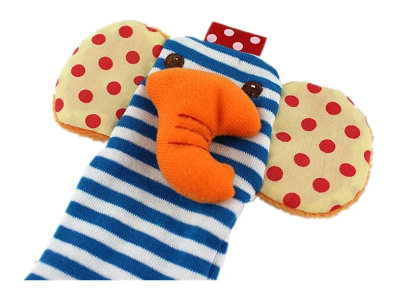 SKKBABY/детские носки для малышей; погремушка; игрушки; погремушка на запястье; носки для ног; детские носки 0-12 месяцев