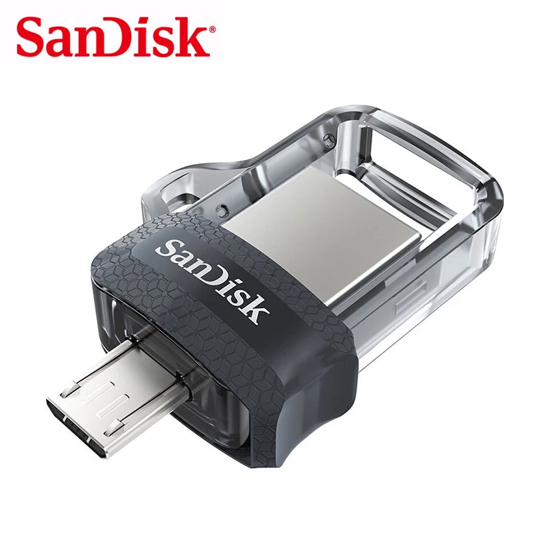 Sandisk Dual OTG USB флеш-накопитель 64Гб флэш-накопитель 32 Гб USB3.0 Flash Memory Stick 128 ручка-привод 16Гб USB ключ 150 МБ/с. для Android/ПК