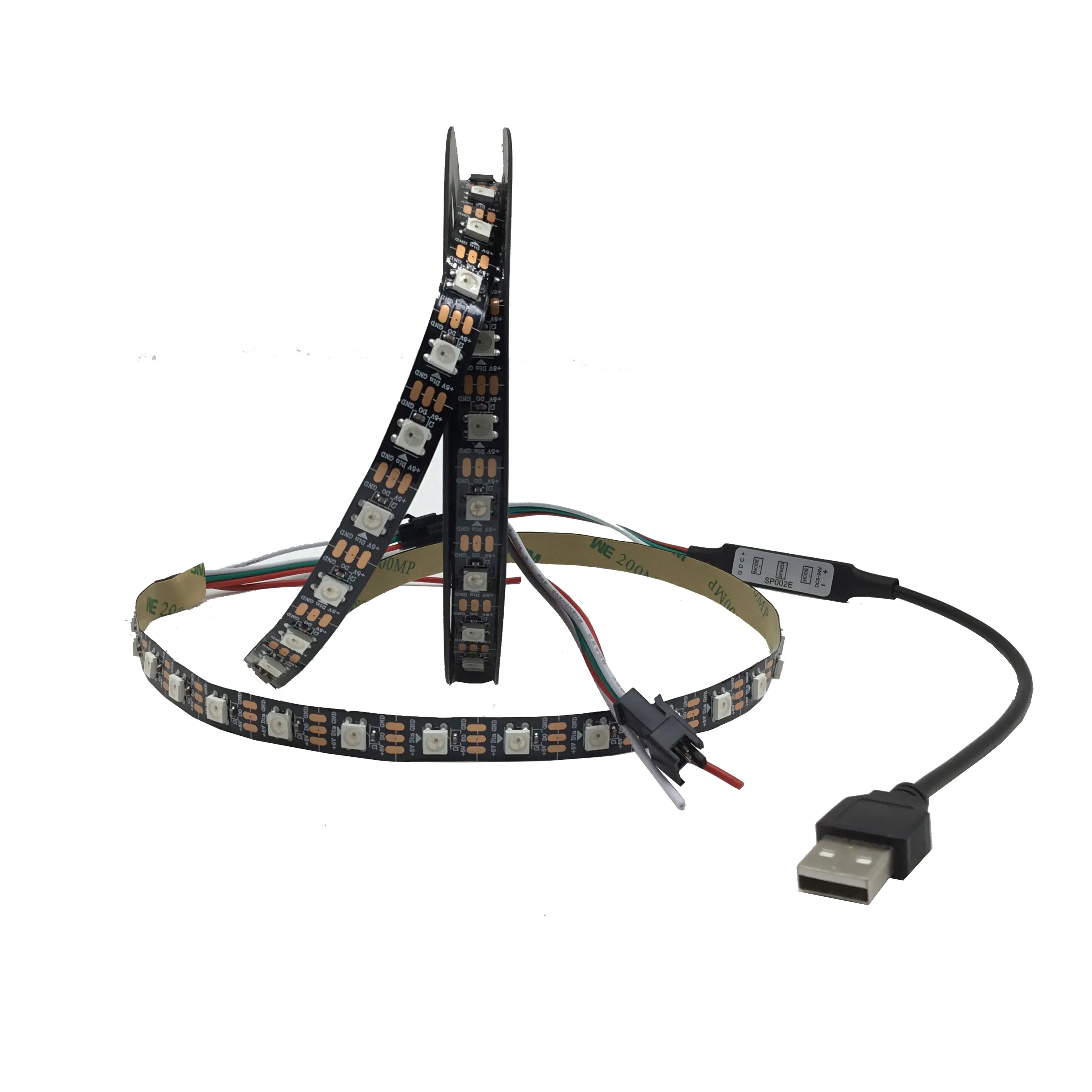 

WS2812B TV USB Led Light Strip Waterproof For Living Room Decoration HDTV TV Monitor Desktop PC Screen Backlight Lighting DC5V