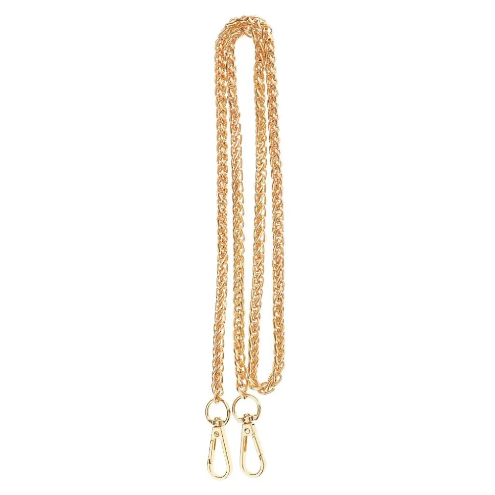 

120cm Metal Straps For Bags Shoulder Handbag Chains Belt Hardware For Handbag Chain Strap Replacement Bag Accessories Parts GOLD