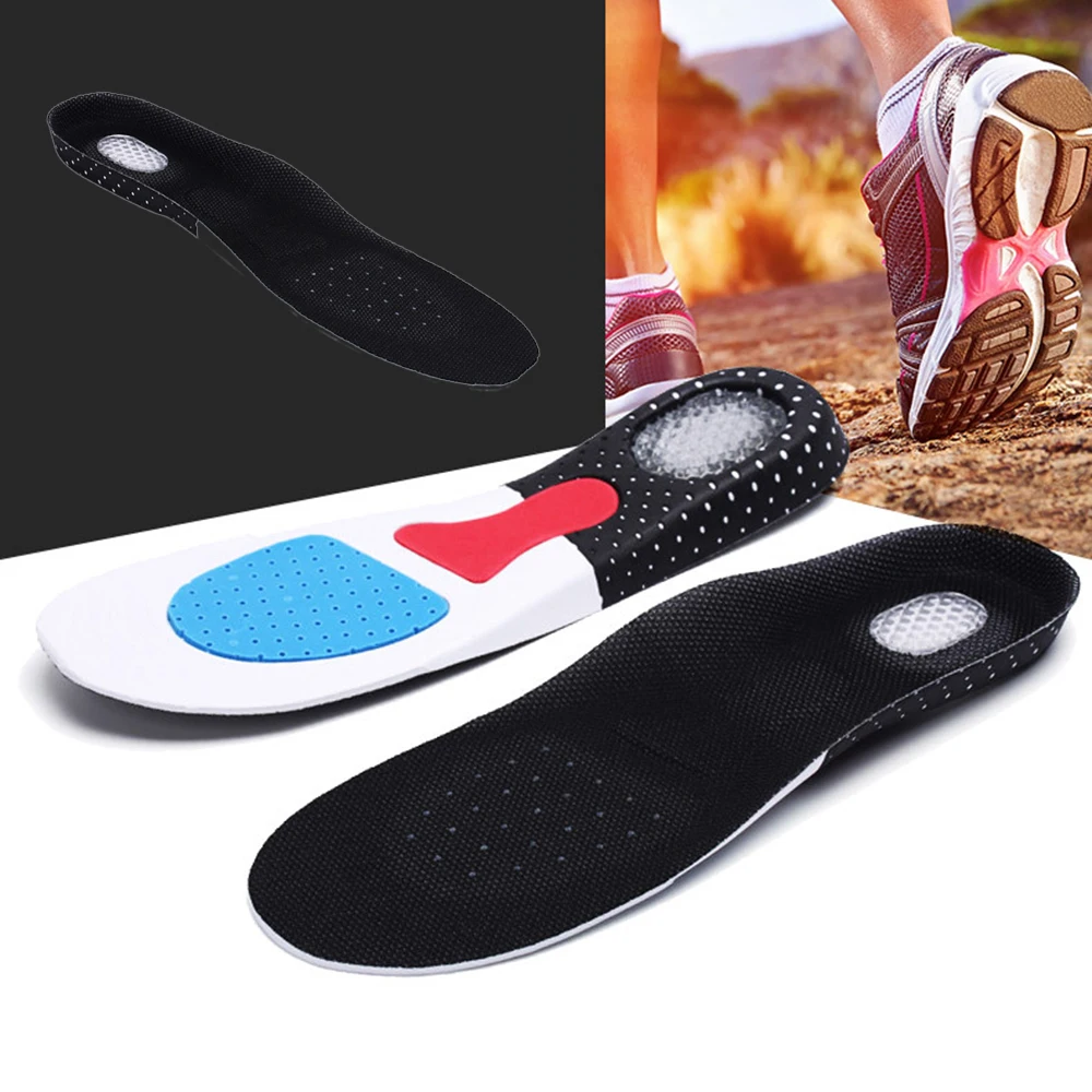 Buy 2pcs Massaging Insoles Arch Cuttable Support