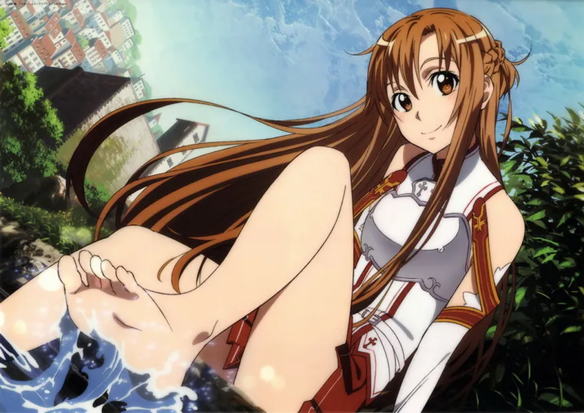 Sword Art Online Anime Asuna 38*54CM Wall Scroll Poster #36556