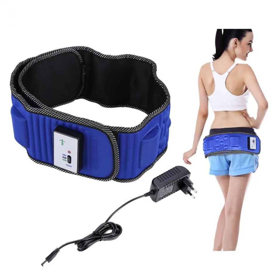 Electric Body Vibrating Massager 5 Motors Slimming Belt Body Waist Leg