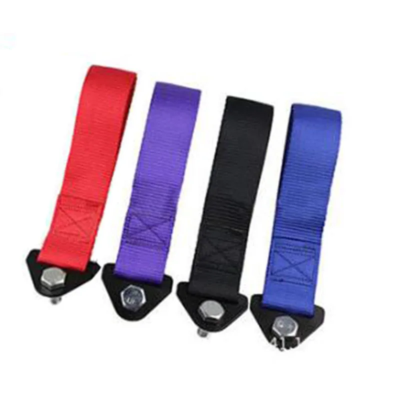 Car Towing Rope Trailer Bumper Tie Strap Nylon Cable Emergency Tow