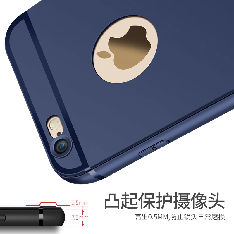 Оригинальный Роскошный мягкий силиконовый чехол MSVII для apple iphone 6 6s (4 7 дюйма) plus (5 5