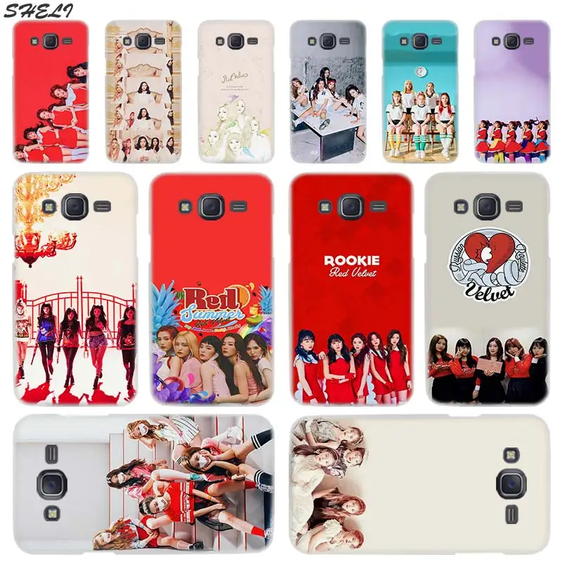

Sheli Red Velvet Kpop Transparent Hard Phone Case for Samsung J1 J2 J3 J4 J5 J6 J7 J8 2015 2016 2017 2018 J7 Prime J2 Ac Plus