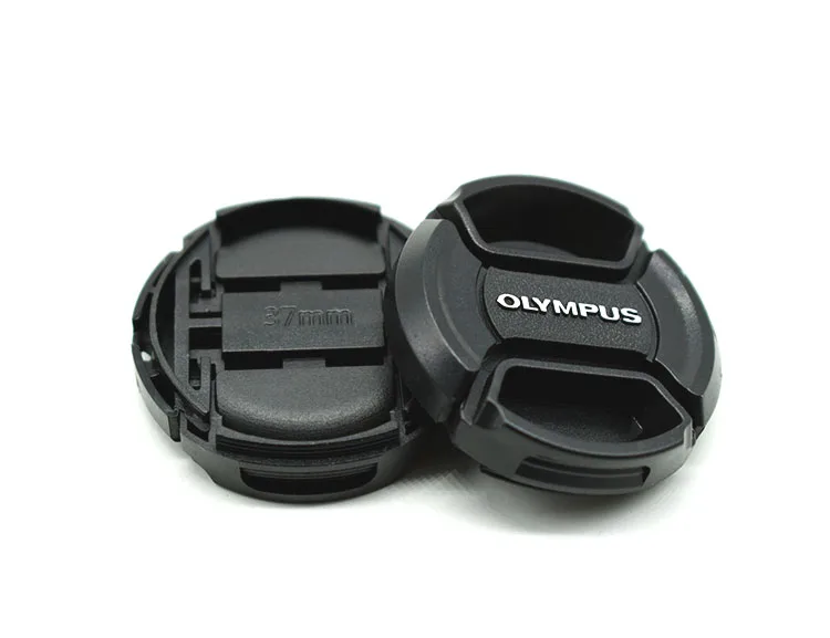 

2pcs 37mm front Lens Cap/Cover protector Center Pinch Snap-on for EM5 EM10 EPL5 E-PL6 PL3 14-42mm camera