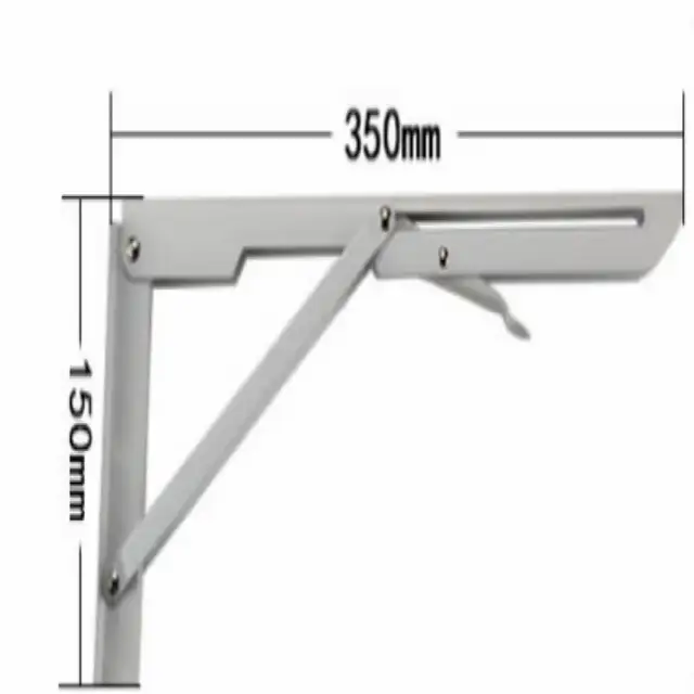 Us 240 40 Di Scontofai Da Te In Acciaio Pieghevole Tavolo Da Bar Tavolo Cremagliera Bar Staffa Famiglia Pubblica Lunghezza 25 Centimetri 30