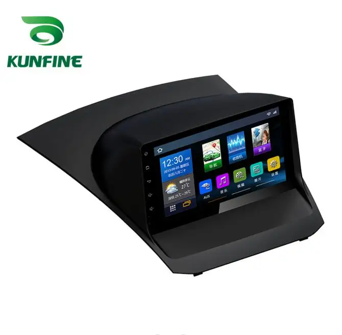 Excellent Octa Core Android 8.1 4GB RAM 64G ROM Car DVD GPS Navigation Player Deckless Car Stereo For Ford Fiesta 2012 Radio 1