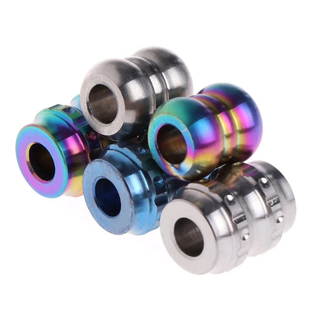 1pc Outdoor Camping EDC Tools Titanium Alloy TC4 Knife Beads Paracord Rope Pendant | Спорт и развлечения