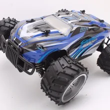 RC автомобилей 27 мГц Рок Гусеничный ралли 2WD грузовик 1:16 Весы off-road race автомобиля Багги электронные rc модель игрушки s737-blue