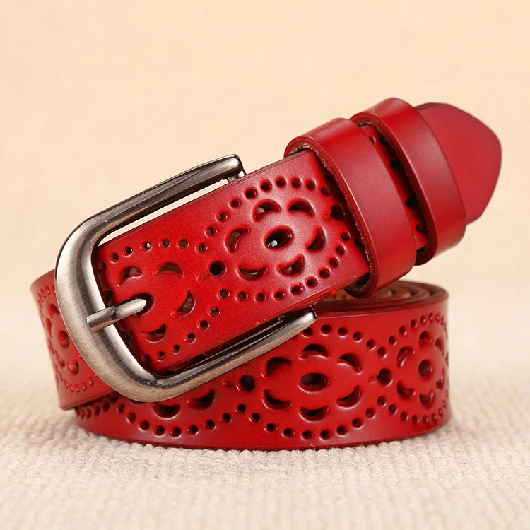 Кожаный женский пояс Cinturon Mujer женские Ремни для Для женщин пригородам роковой Cintos Feminino Для женщин Ремни талии Dames рием - Цвет: Belts For Women Red