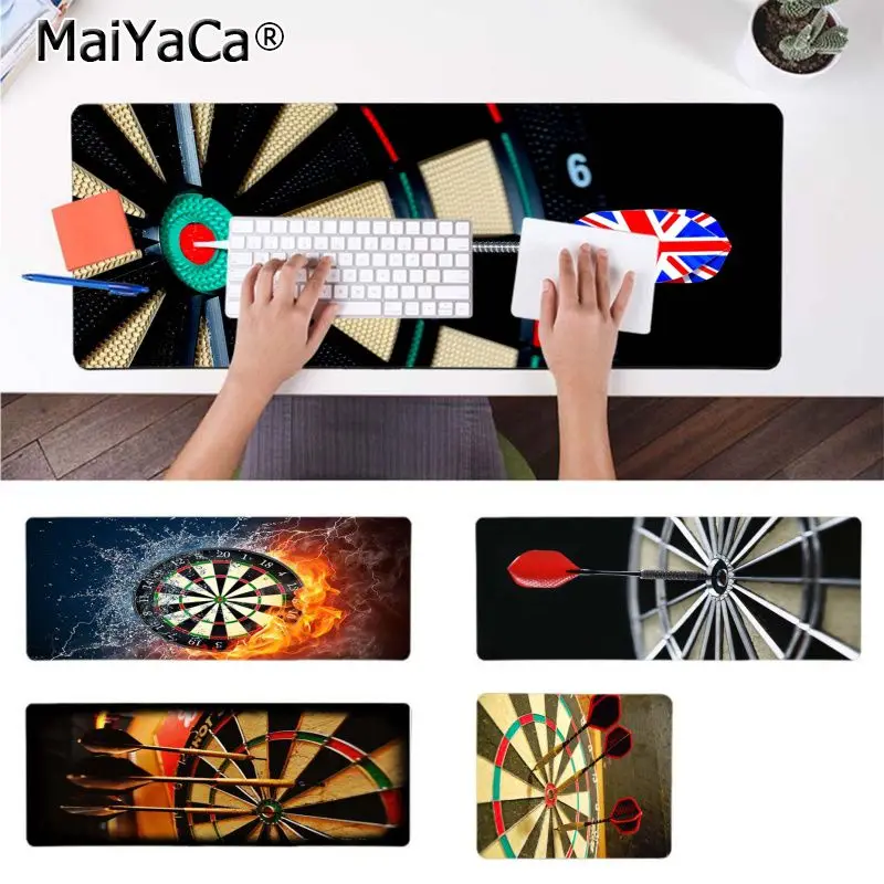 

MaiYaCa Beautiful Anime Darts target Pattern mouse pad gamer play mats Rubber Mouse Durable Desktop Mousepad