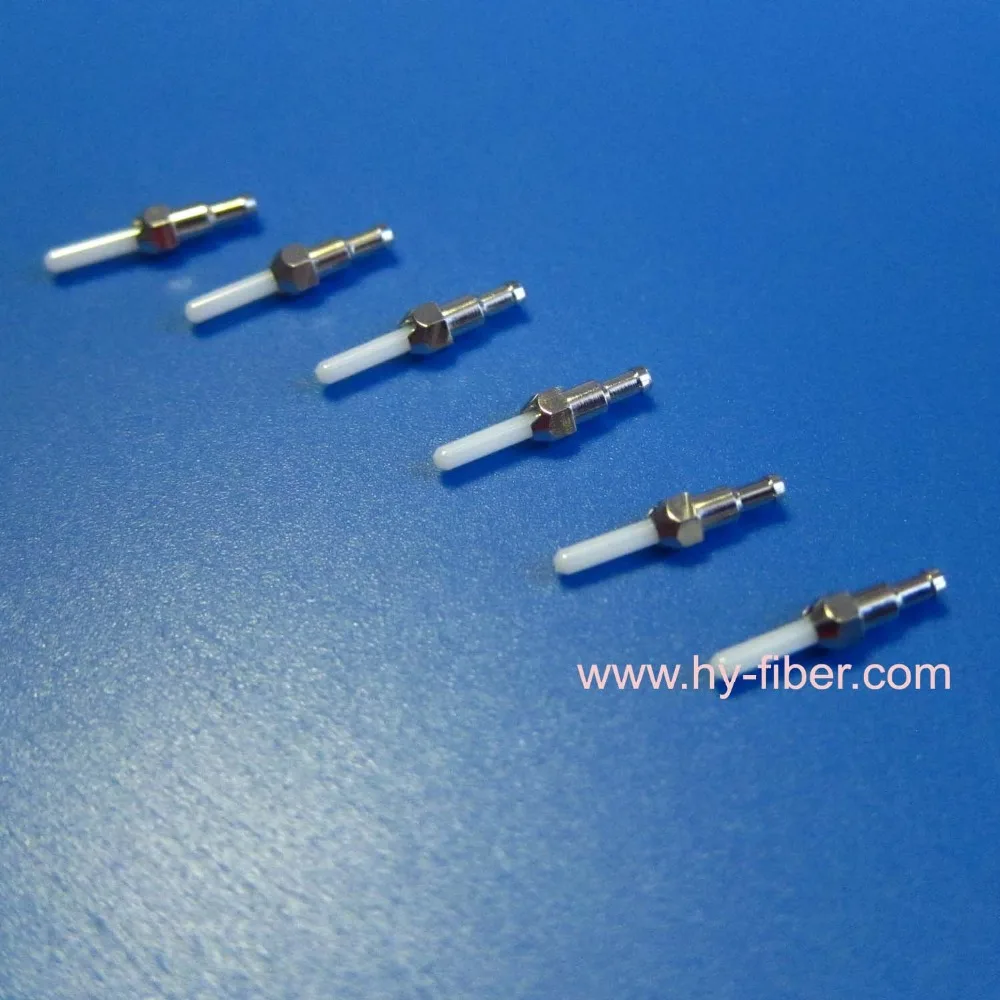 

Ceramic Ferrule For Fiber Optical Connector LC MU (PC) Type SM With Flange