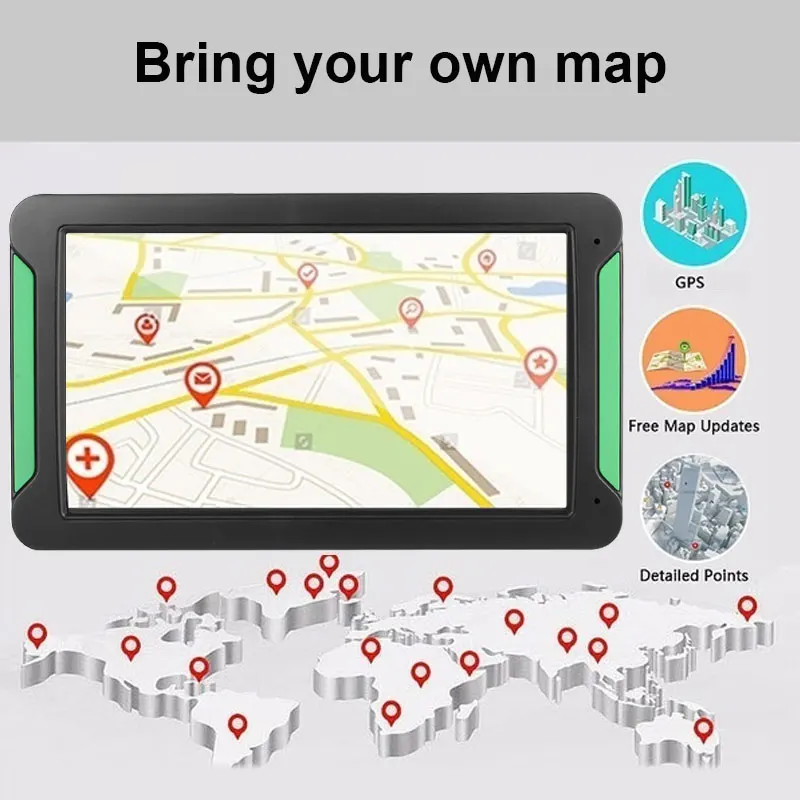 Sale GPS Navigator Vehicle Navigation Universal Car Navigator Sensors Digital 8GB 8 Inches Portable FM Transmit Multifunctional 4 Sale GPS Navigator Vehicle Navigation Universal Car Navigator Sensors Digital 8GB 8 Inches Portable FM Transmit Multifunctional 4