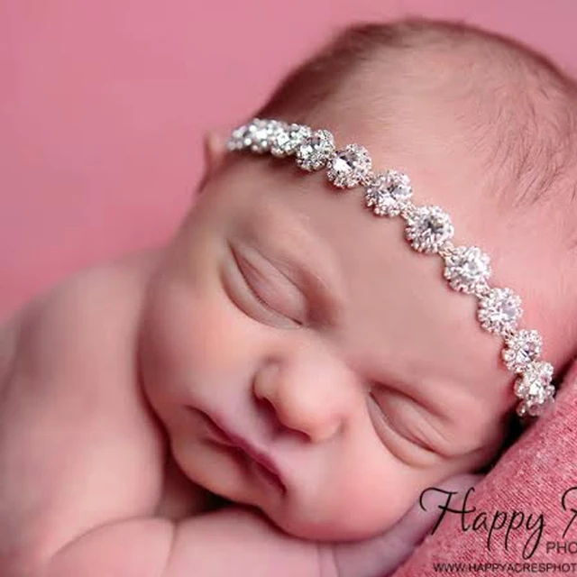 Baby girl headband with flower photo shoot newborn photography props accessories for studio Baby girl headband with flower photo shoot newborn photography props accessories for studio