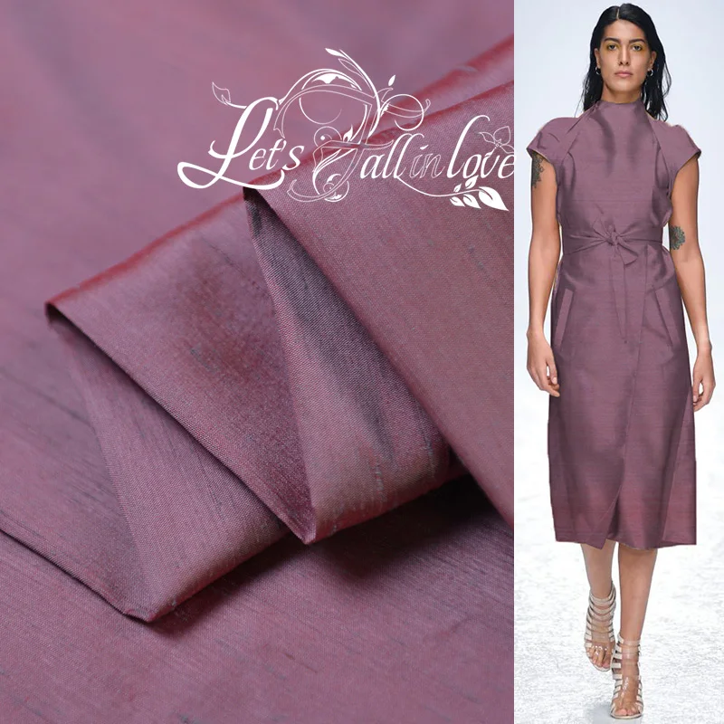 19 летняя Новинка 137 см Wide21 Momme шелк Dupion ткань для женского платья Diy швейная окрашенная модная ткань Распродажа горячая распродажа