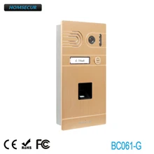 HOMSECUR BC061-G Открытый камера с отпечатков пальцев поддерживается для HDK серии видео телефон двери системы