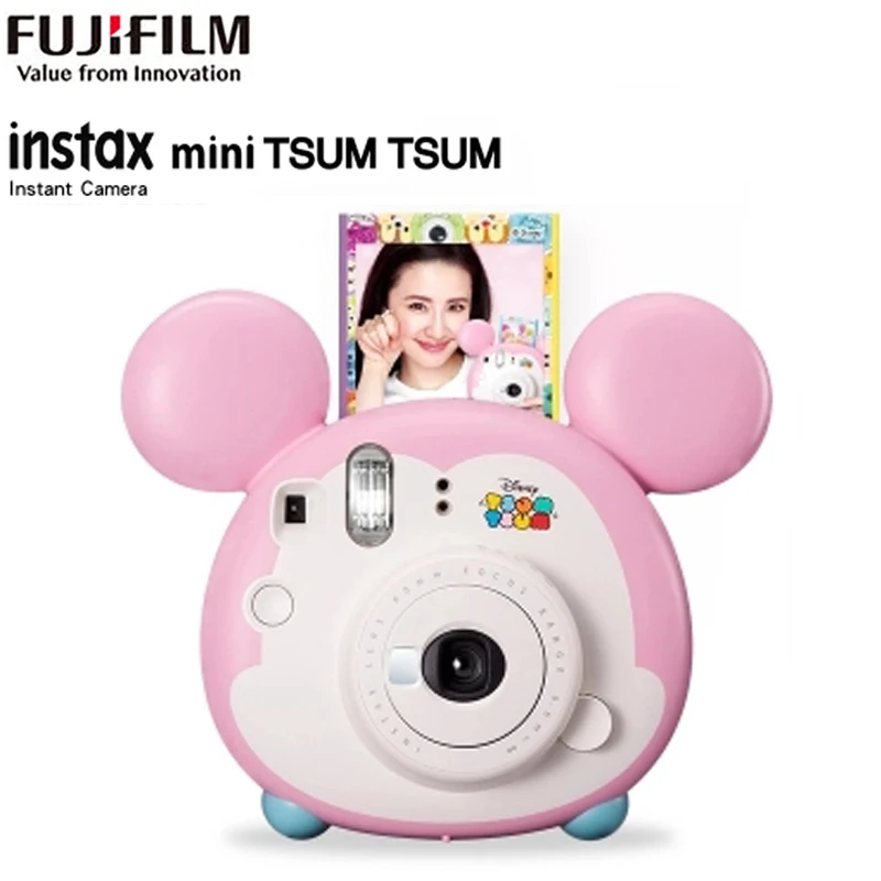 Original Fujifilm Fuji Instax Mini 9 TSUM TSUM Instant Film Photo Camera + 20 Sheets Fujifilm Instax Mini 8/9 Films