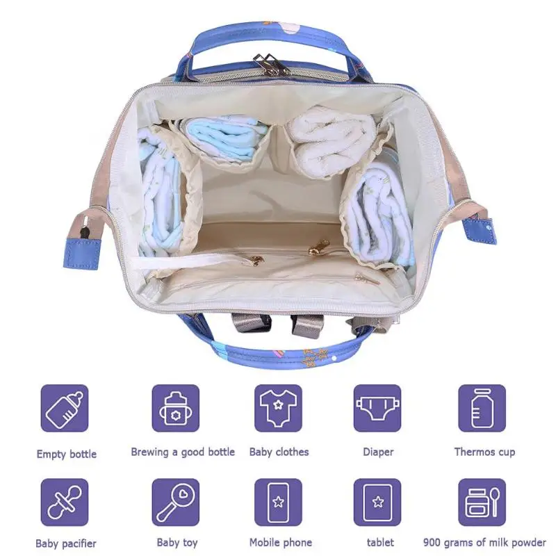 ViViSECRET Мультфильм Материнство водонепроницаемая сумка для подгузников большой мумия рюкзак водонепроницаемая детская коляска сумка