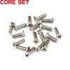 100Pcs/Lot M3 Flat Head Screws GB819 Nickel Plated Machine Countersunk Bolt Fastener Phillips Screw ► Photo 2/5
