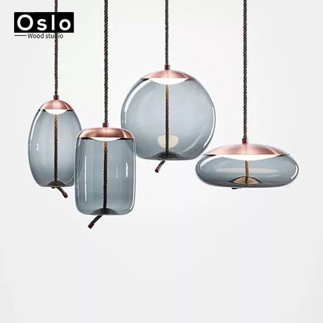 Nordic Modern Simple Pendant Lights Restaurant Bar Bedside Beautiful Nordic Modern Simple Pendant Lights Restaurant Bar Bedside Beautiful Decorative Rope Gl Lamp Lighting