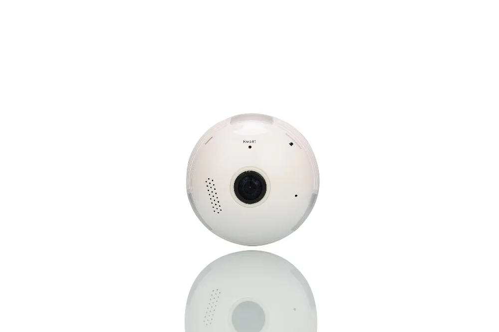 960 P лампочки Wi-Fi IP Камера E27 Plug Главная Беспроводной безопасности 1.3mp Fisheye 360 градусов панорамный P2P аудио Камеры скрытого видеонаблюдения